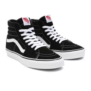 Vans Women's Sk8-Hi Hi Tops Black